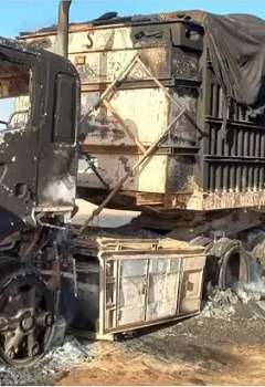 استهداف شاحنة مساعدات في السودان