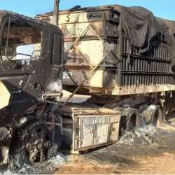 استهداف شاحنة مساعدات في السودان