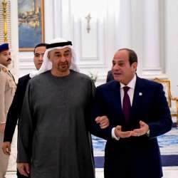 عبدالفتاح السيسي ومحمد بن زايد