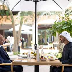 الرئيسان محمد بن زايد وعبد الفتاح السيسي