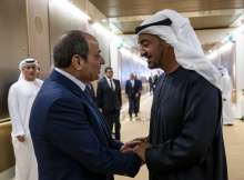 محمد بن زايد والسيسي