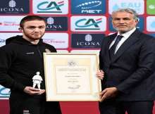 لاعب بمنتخب الإمارات للجودو