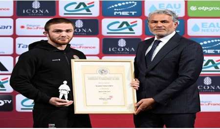 لاعب بمنتخب الإمارات للجودو يحقق أعلى 