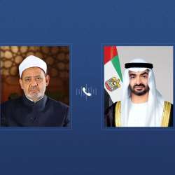 رئيس الإمارات وشيخ الأزهر