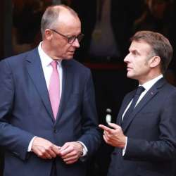 ماكرون وفريدريش ميرتس