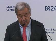 الأمين العام للأمم المتحدة أنطونيو جوتيريش