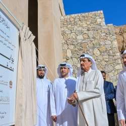 أفتتاح مشروع بوابة مصفوت