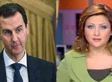 لونا الشبل وبشار الأسد