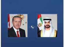 محمد بن زايد ورجب طيب أردوغان 