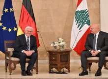 الرئيس اللبناني ونظيره الألماني