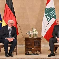 الرئيس اللبناني ونظيره الألماني