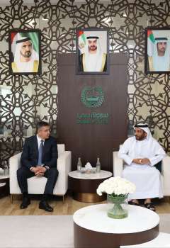 وزير داخلية أوزباكستان/نائب القائد العام لشرطة دبي لشؤون القطاع الجنائي.