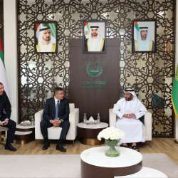 وزير داخلية أوزباكستان/نائب القائد العام لشرطة دبي لشؤون القطاع الجنائي.