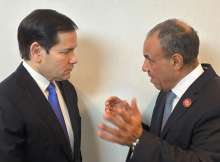 بدر عبد العاطي وماركو روبيو