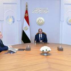 اجتماع السيسي وحسن عبدالله