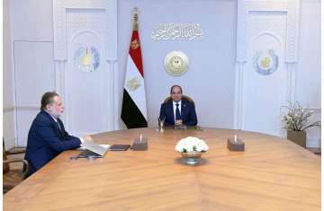 اجتماع السيسي وحسن عبدالله