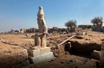 تمثال رمسيس في المنيا 