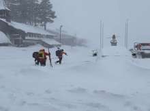 انهيار جليدي بولاية كاليفورنيا الأمريكية