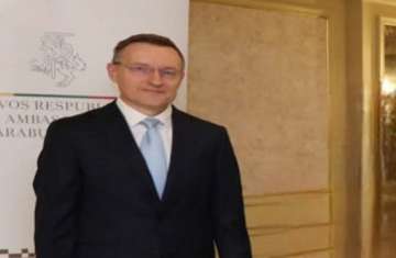 القائم بأعمال سفارة ليتوانيا بالقاهرة داروس نفولس