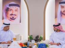 الشيخ عمار بن حميد النعيمي و الشيخ حميد بن راشد النعيمي