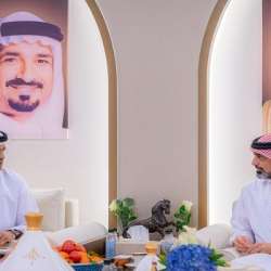 الشيخ عمار بن حميد النعيمي و الشيخ حميد بن راشد النعيمي