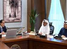 رئيس مالية أبوظبي ورئيس وزراء مصر