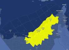 خريطة الأرصاد