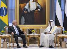 رئيسا الإمارات والبرازيل - أرشيفية