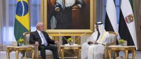 رئيسا الإمارات والبرازيل - أرشيفية