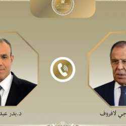 سيرجي لافروف وبدر عبد العاطي