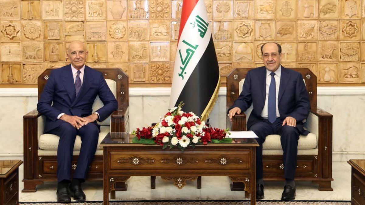 نوري المالكي وتوم براك