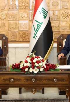 نوري المالكي وتوم براك