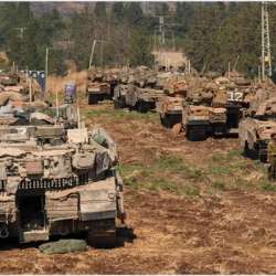 قوات إسرائيلية بالقرب من الحدود اللبنانية - أرشيفية