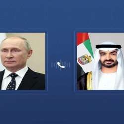 الشيخ محمد بن زايد و فخامة فلاديمير بوتين