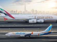 طيران الإمارات وفلاي دبي