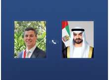 رئيس الإمارات ورئيس البارغواي