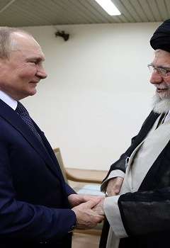 المرشد الراحل والرئيس الروسي