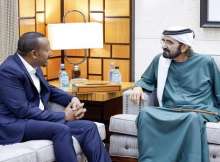 الشيح محمد بن راشد وآبي أحمد