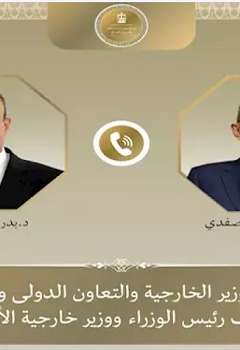 وزيري الخارجية المصري والأردني