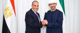 وزيرا خارجية الإمارات ومصر