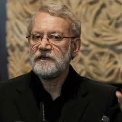 أمين المجلس القومي الإيراني علي لاريجاني