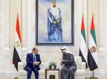 الشيخ محمد بن زايد و فخامة عبد الفتاح السيسي