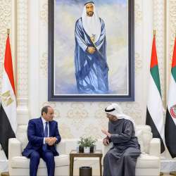 الشيخ محمد بن زايد و فخامة عبد الفتاح السيسي