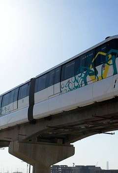 أفتتاح مشروع المونوريل