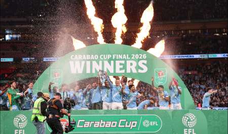 تتويج مانشستر سيتي بكأس الرابطة الإنجليزية على حساب أرسنال