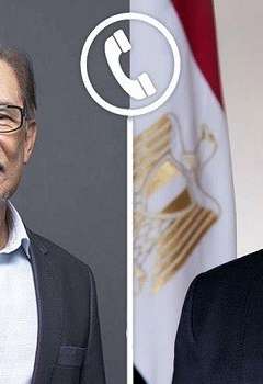 السيسي ورئيس وزراء ماليزيا