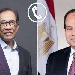 السيسي ورئيس وزراء ماليزيا