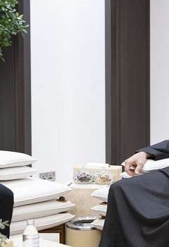 لقاء الرئيس الإماراتي والرئيس الأوكراني