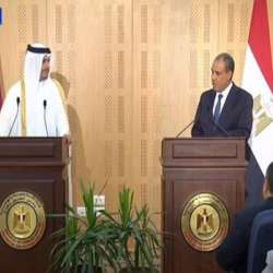 وزيرا خارجية مصر وقطر - أرشيفية