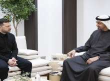 الرئيسان الإماراتي والأوكراني